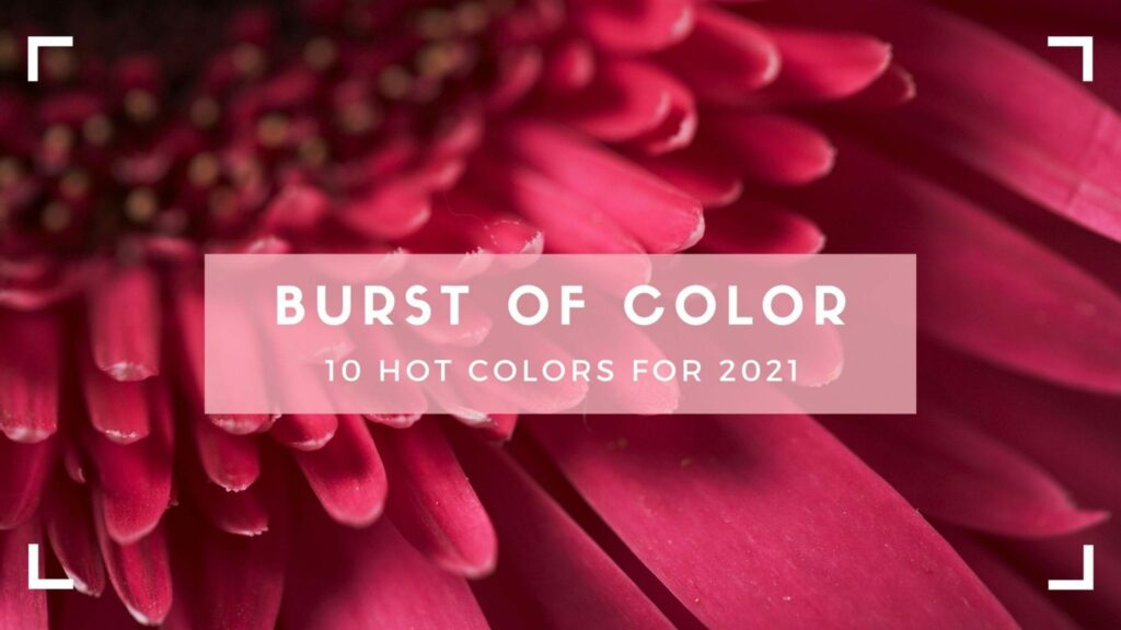 Wedding Color trends For 2021
