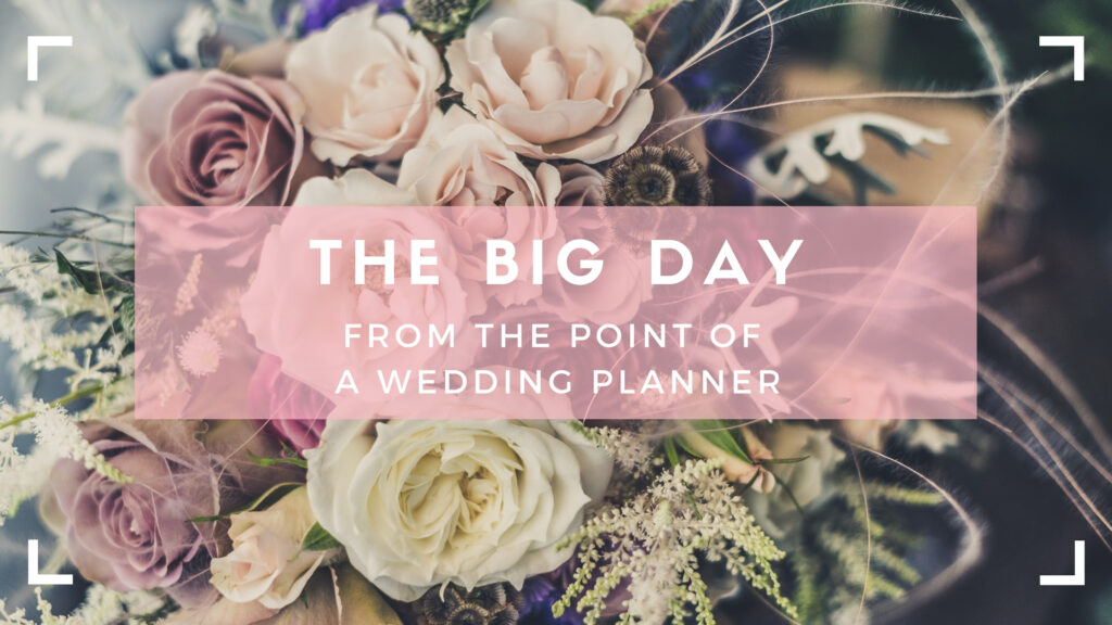 Header image for Day in the life of wedding planner