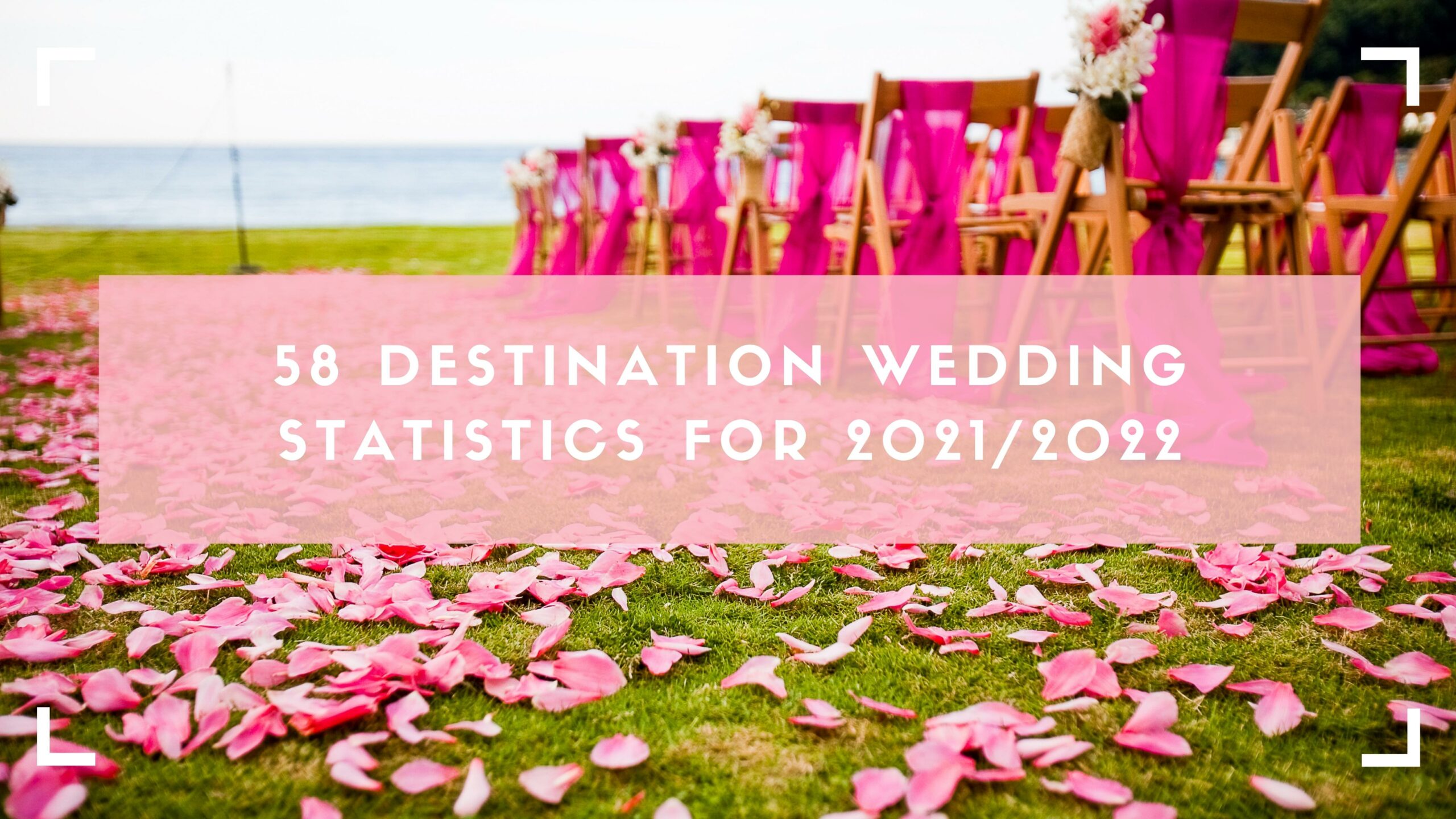 Estadísticas de las bodas en destino para 2021/2022